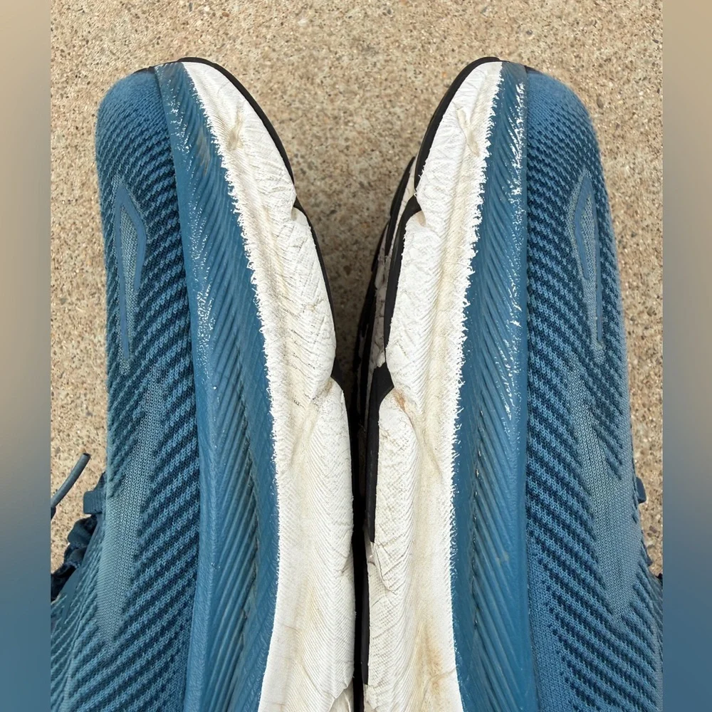 Hoka Clifton 9 Midnight Ocean/Bluesteel Running Shoes - Picture 6 of 11